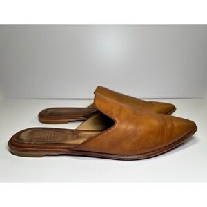 Madewell Brown Leather Mules Size 7
